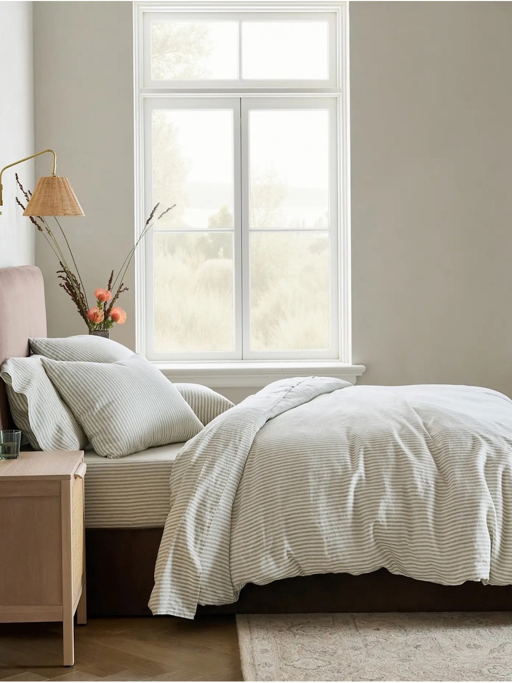 NWOT Quince European Linen Duvet Cover Set